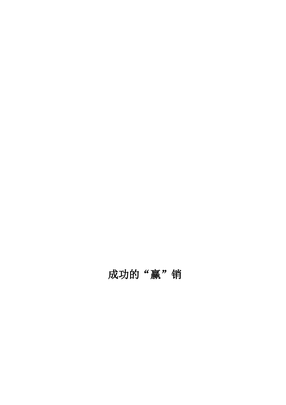 中国营销难题解决大纲_第3页