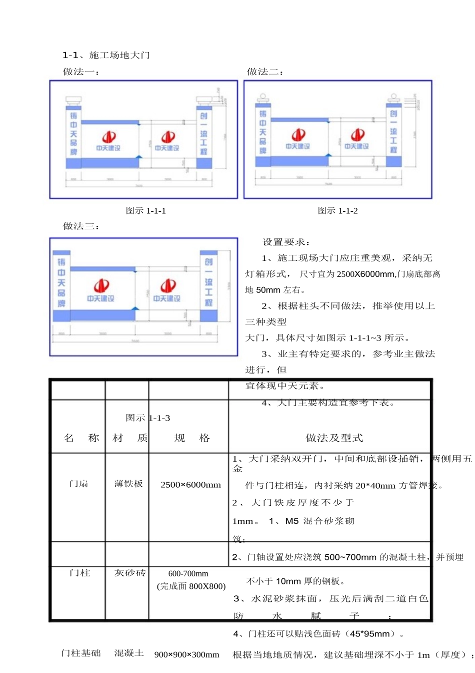 中天七建现场设施标准化做法图集之施工区_第2页