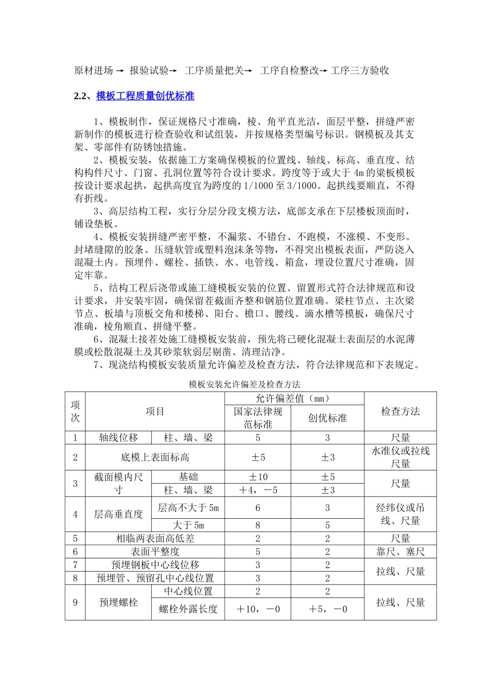 中央悦城A区住宅楼项目创建优质结构工程施工方案_第3页