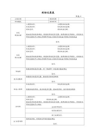 中建一局合同备案准备资料