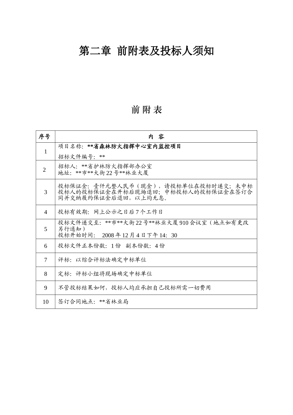 中心室内监控项目招标文件_第3页