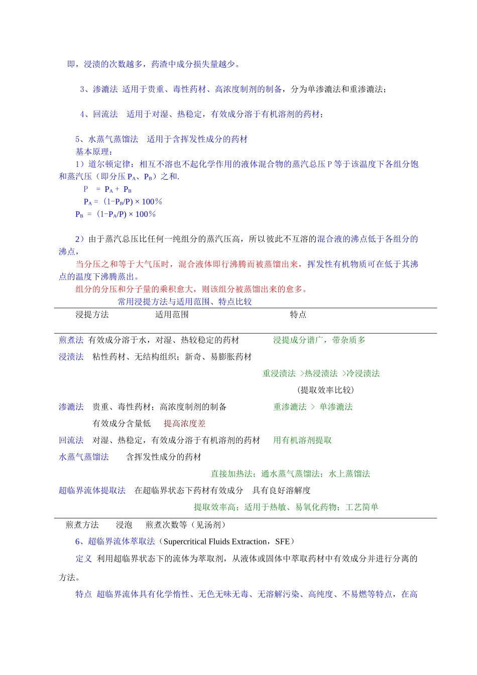 中药药剂学课件北京中医药大学-5浸提分离6浓缩干燥_第3页