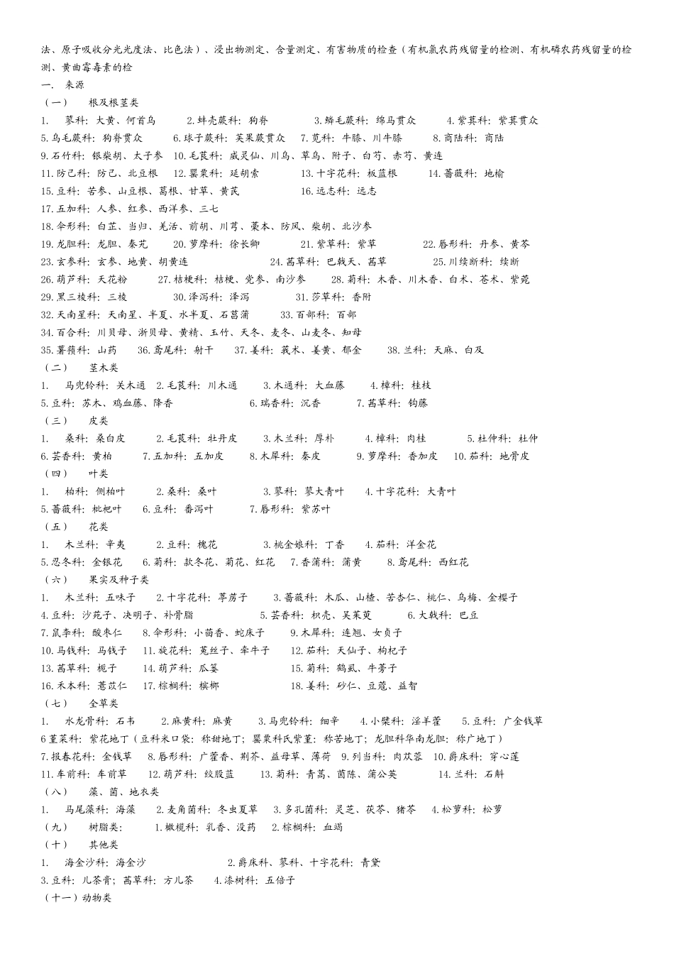 中药鉴定学复习总结_第3页