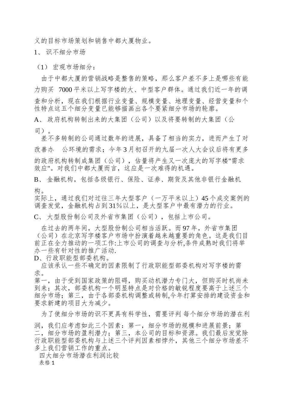 中都大厦策划报告_第2页