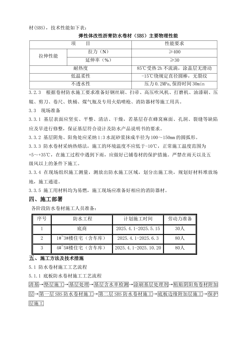 乌鲁木齐万达广场地下防水施工方案_第3页