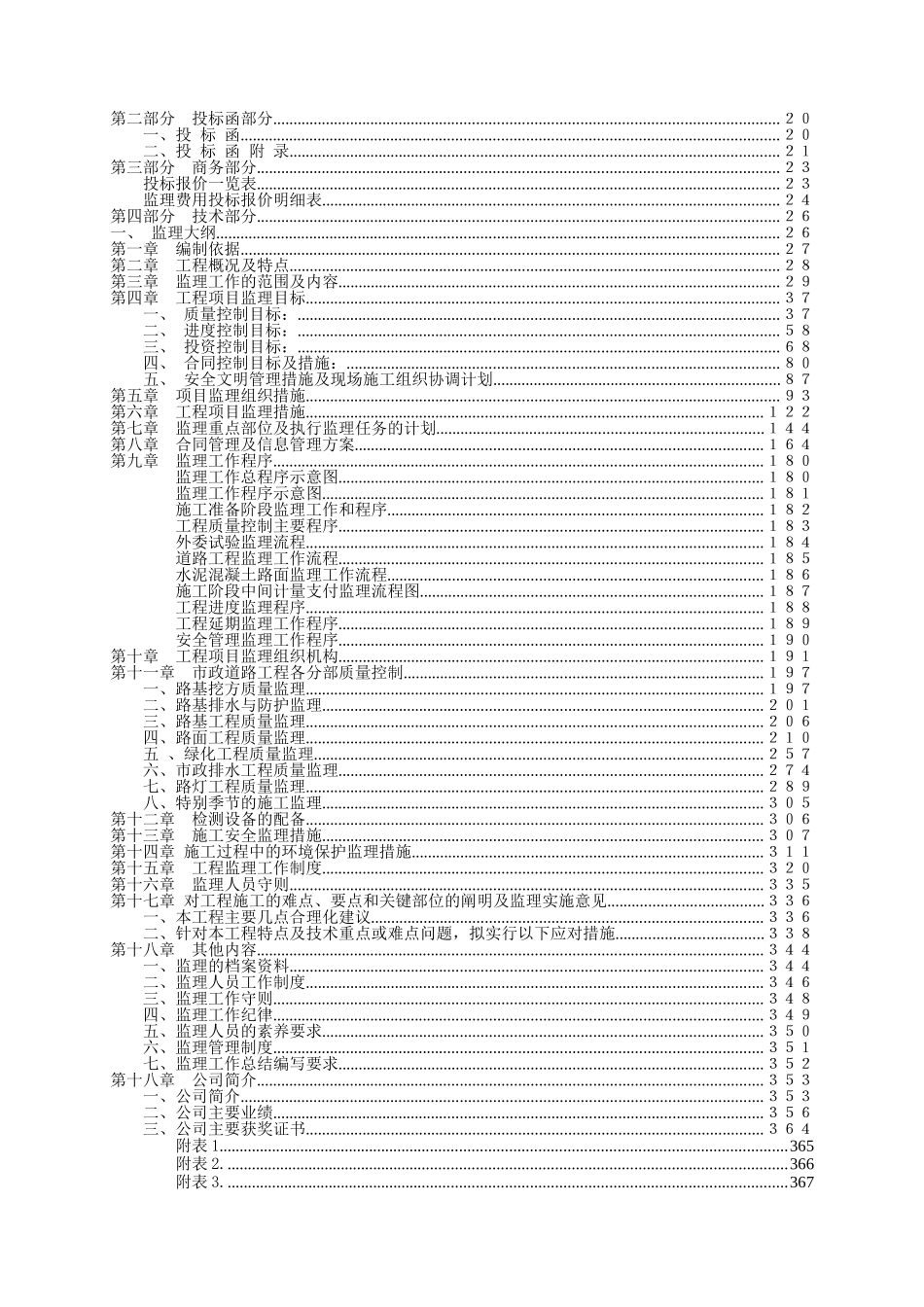 产业中心园区一期路网工程监理投标_第2页