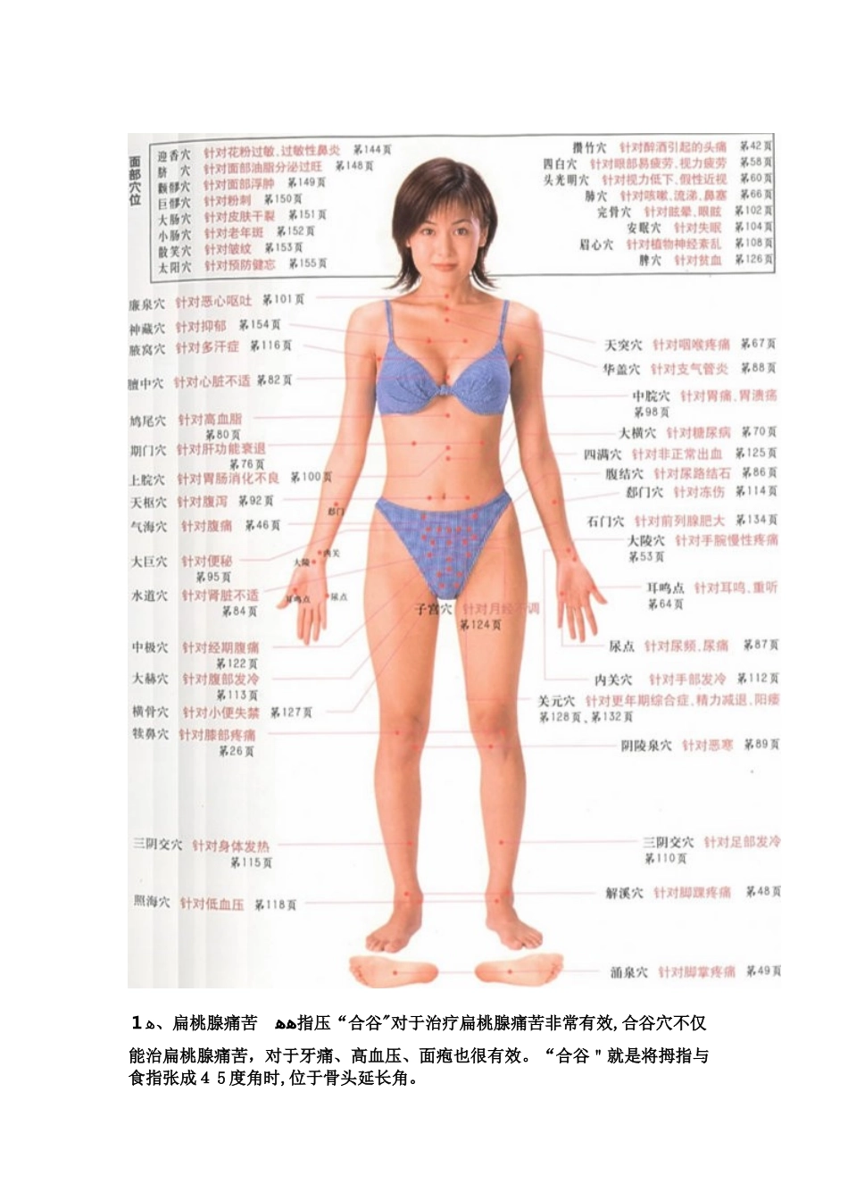 人体穴位图解大全及按摩方法_第3页