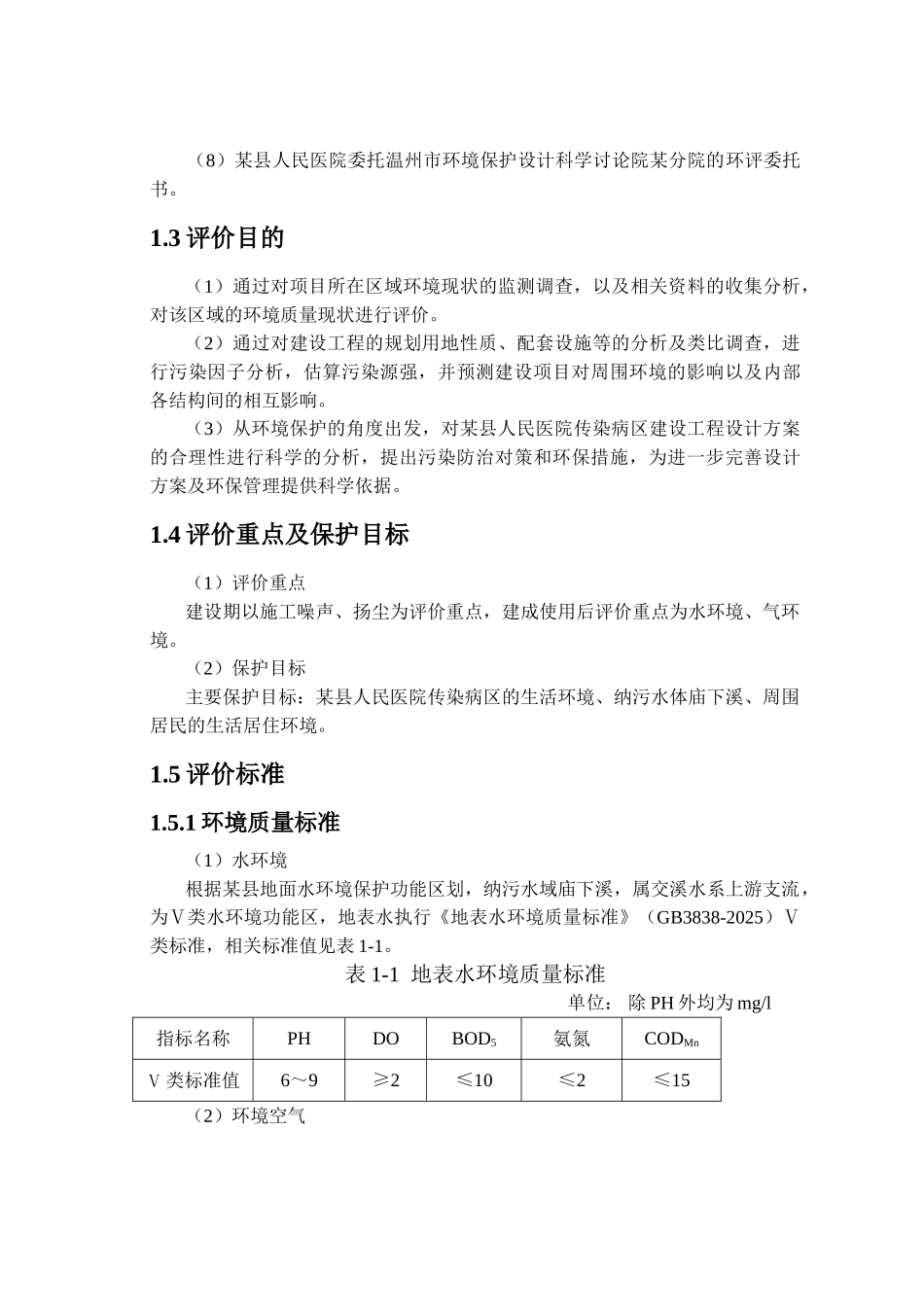 人民医院传染病区建设工程环评报告_第2页