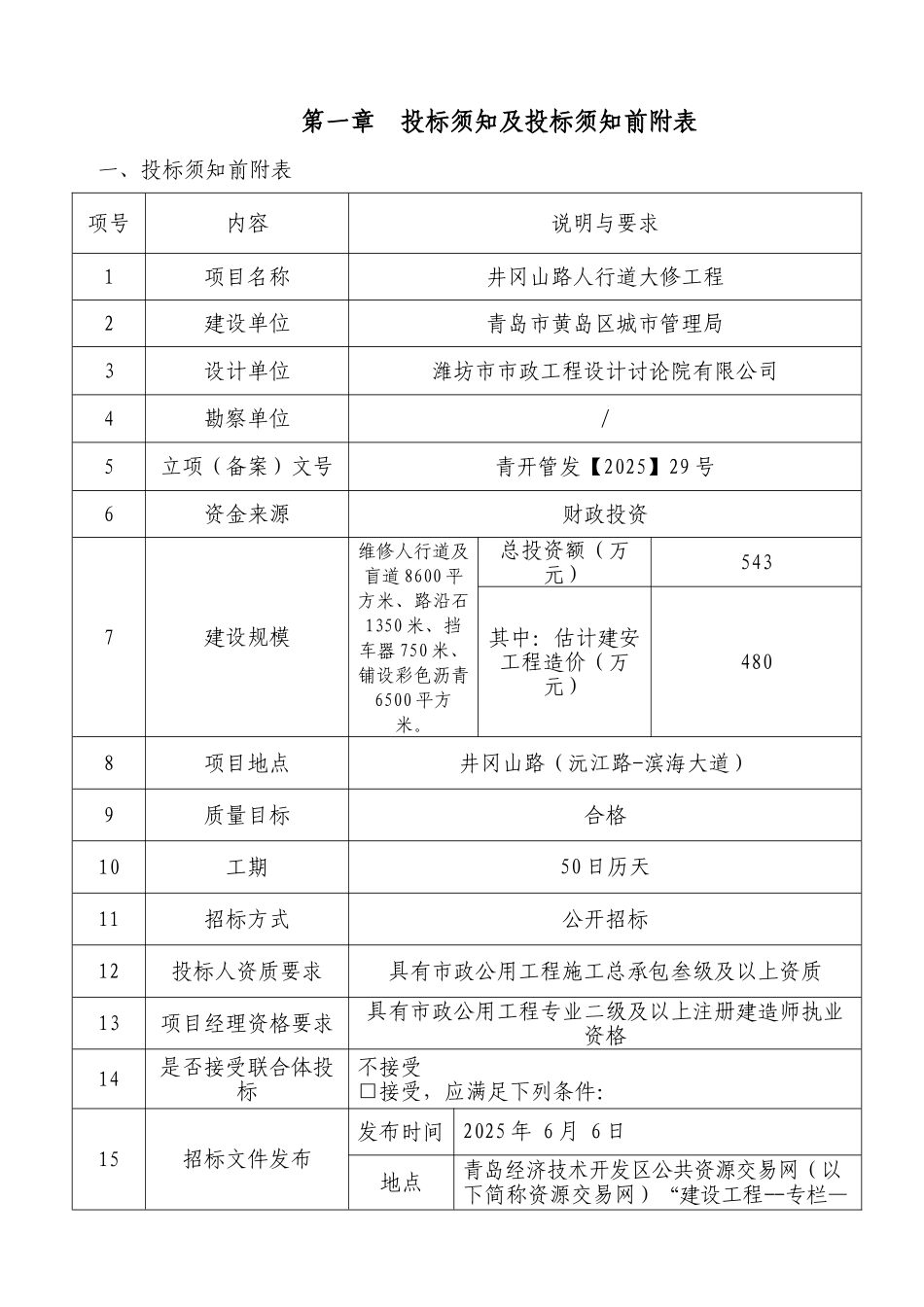 人行道大修工程招标文件_第3页
