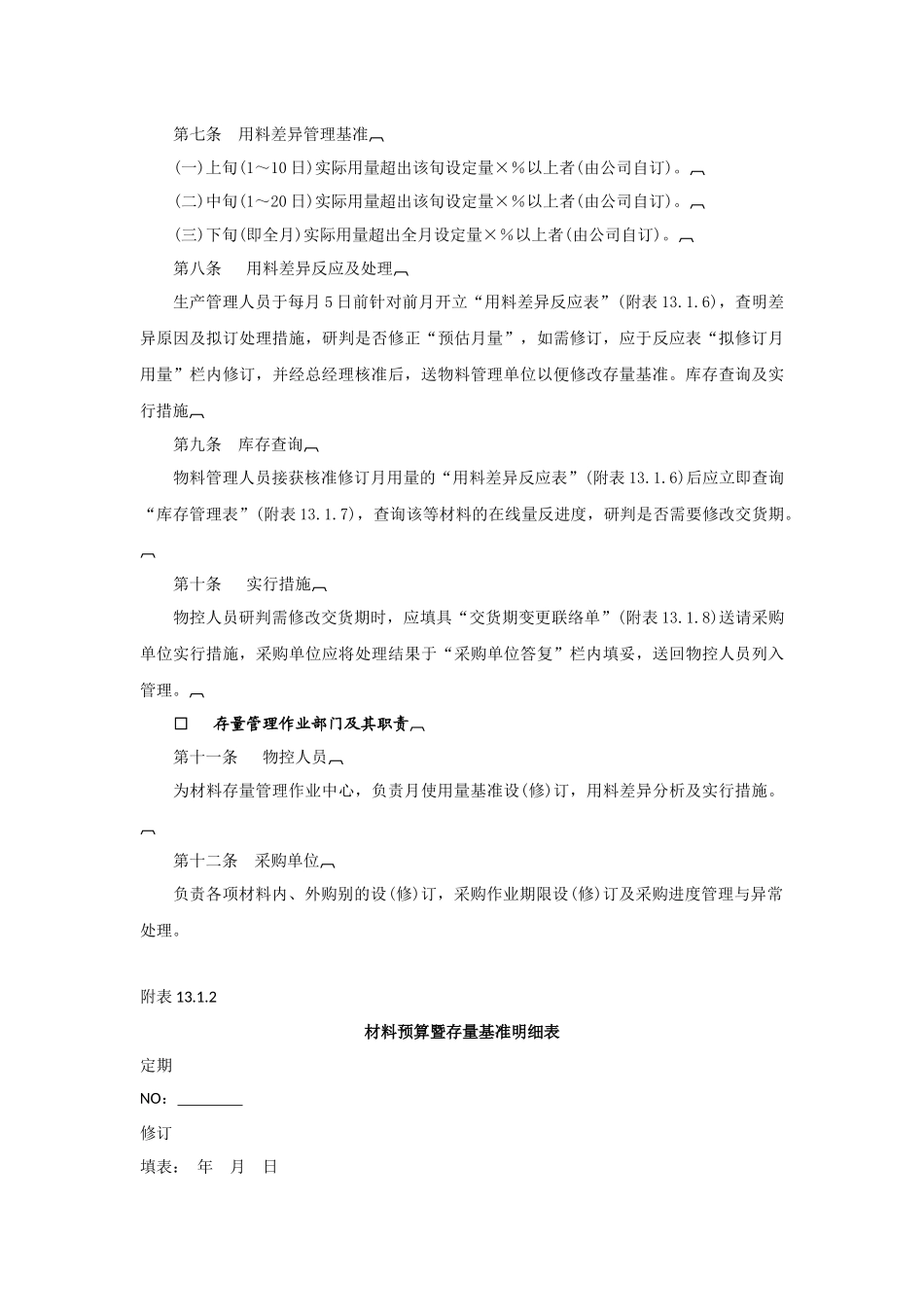 仓储管理库存量管理制度大全_第3页