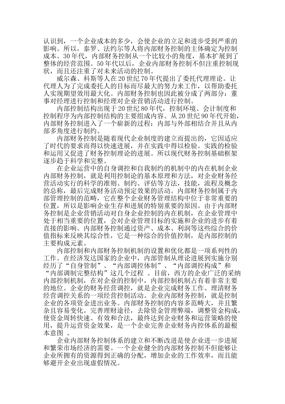 企业内部财务控制_第2页