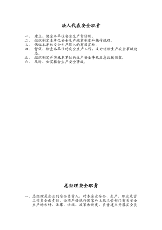 企业安全生产管理职责2
