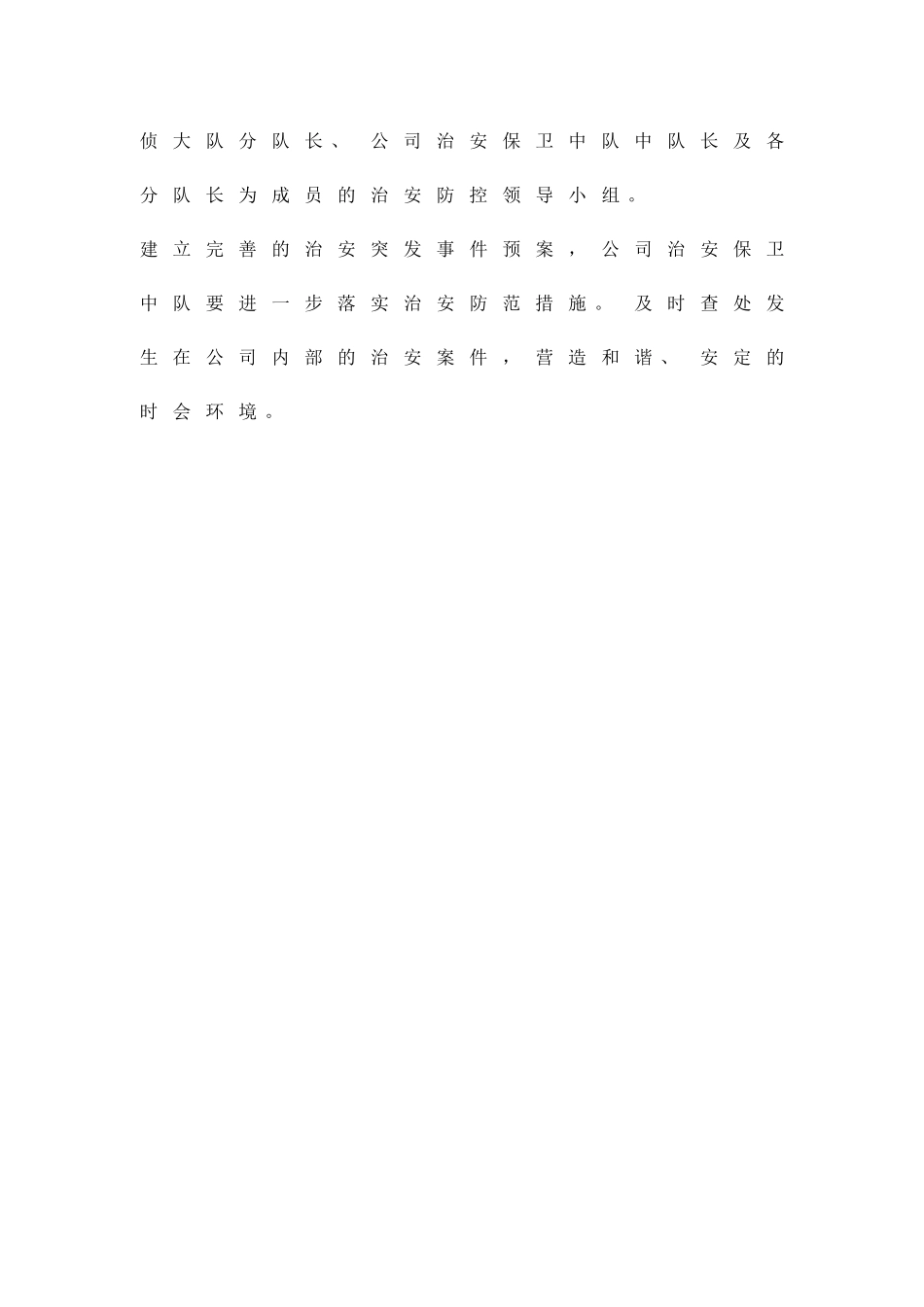 企业治安防控保卫措施精品策划方案_第3页