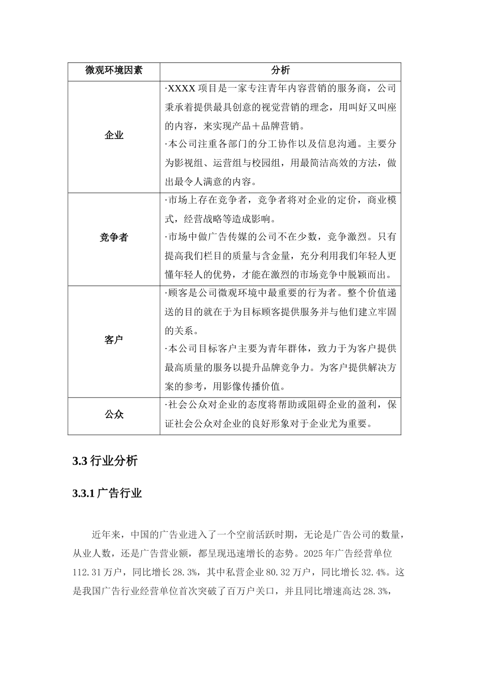 传媒公司商业计划书之市场分析一_第3页