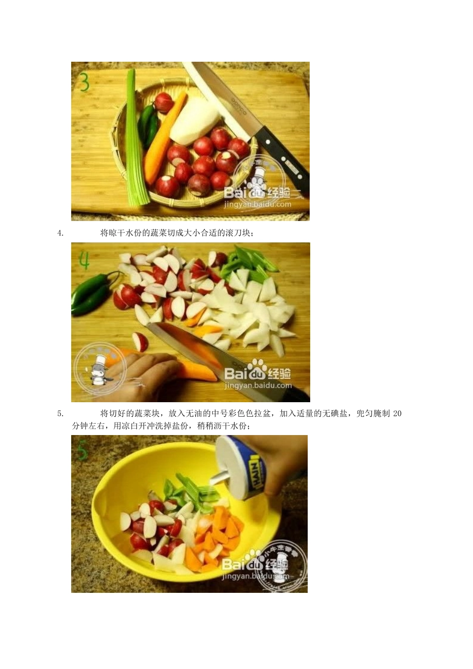 传统四川泡菜之简化速成版-洗澡泡菜_第3页