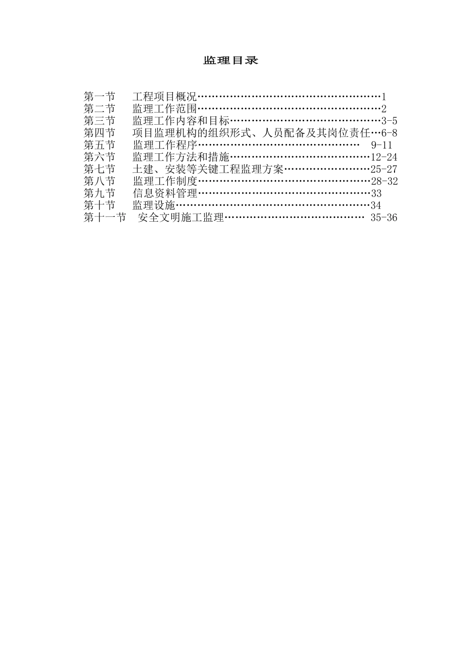 住宅小区会所工程监理规划_第1页