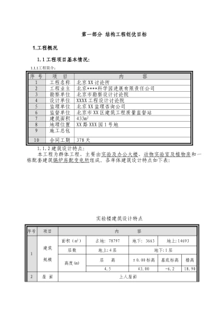 住宅工程质量创优策划方案