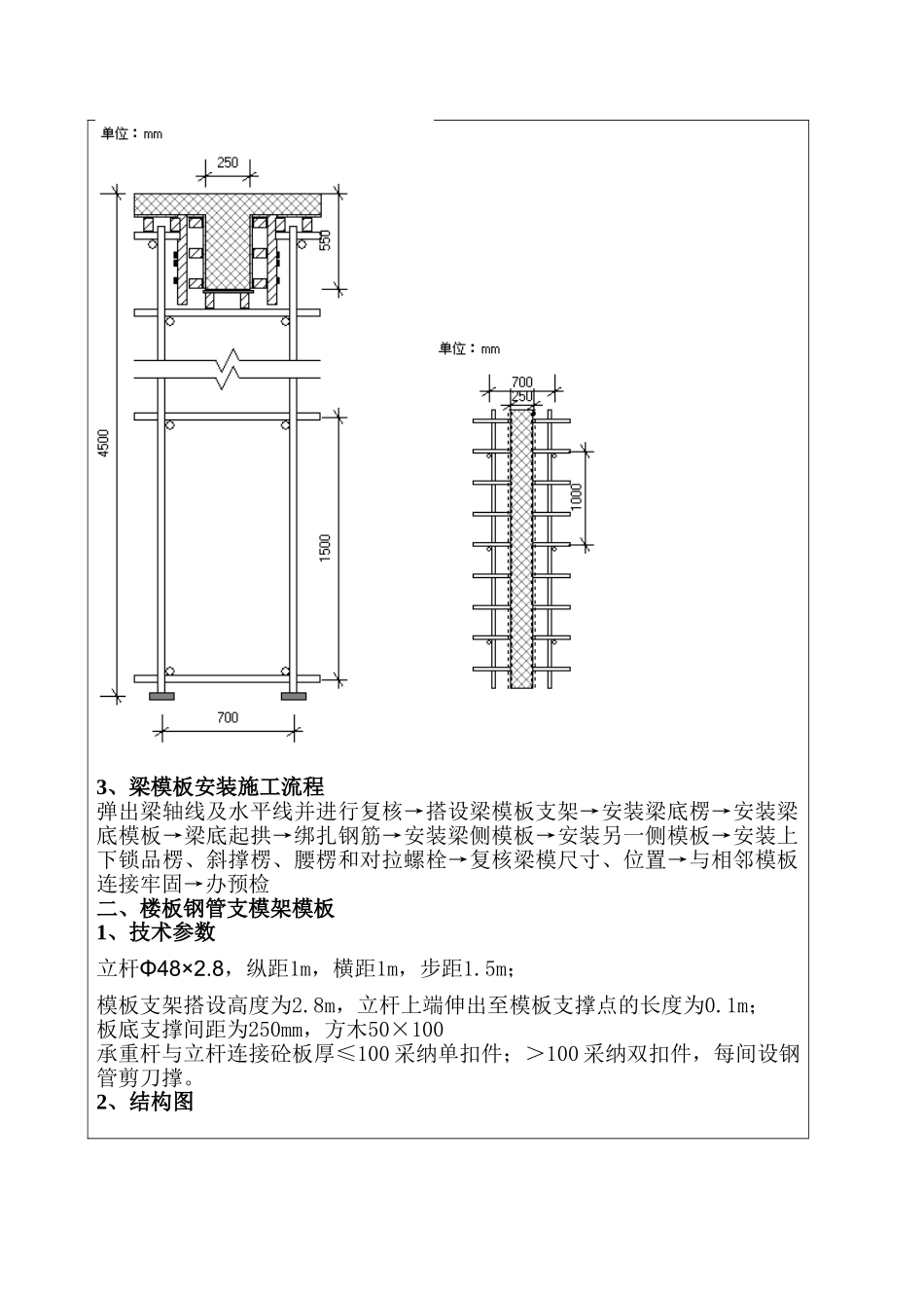 住宅楼工程主体模板施工技术交底_第2页
