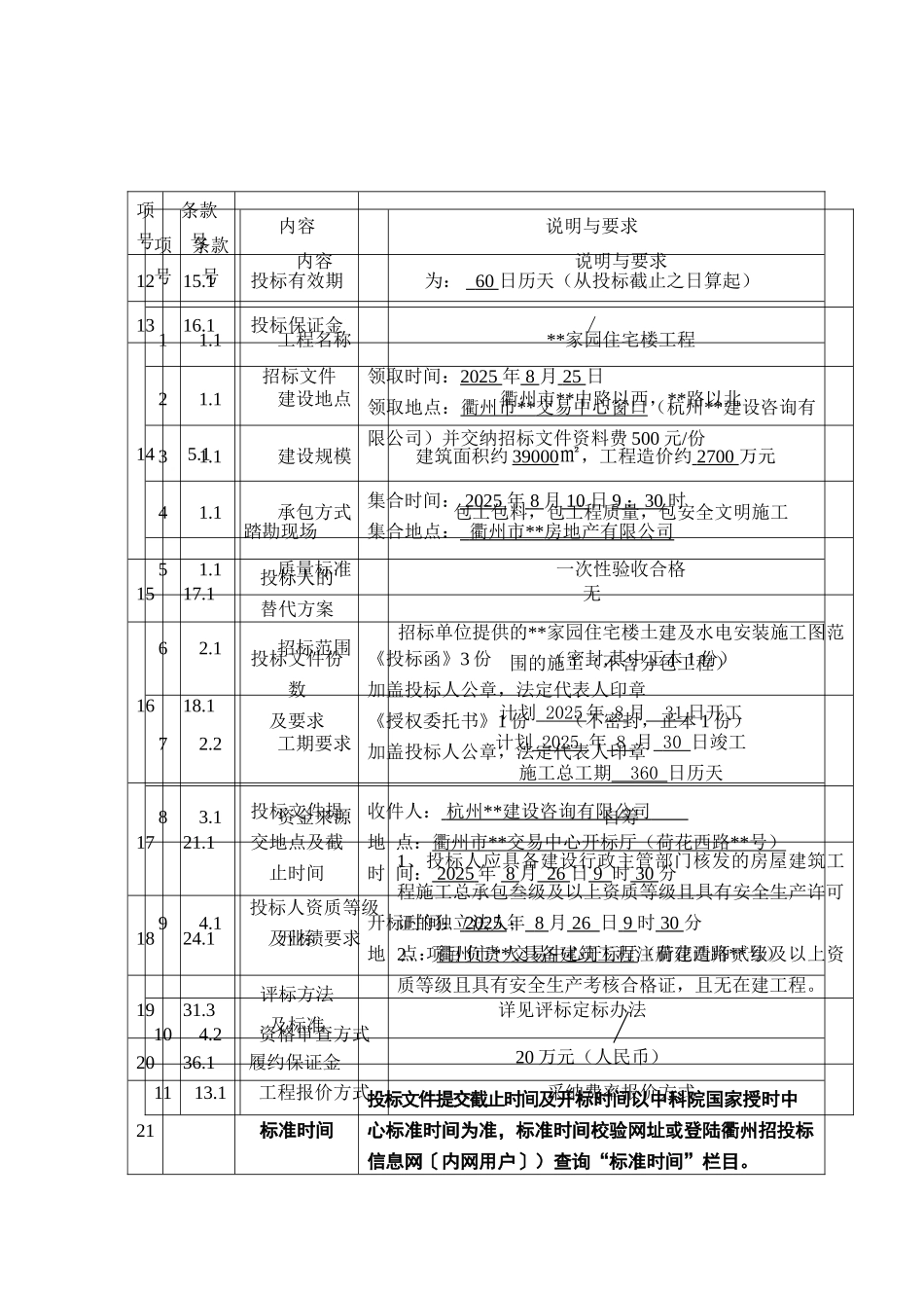 住宅楼工程施工招标文件(2010)_第3页