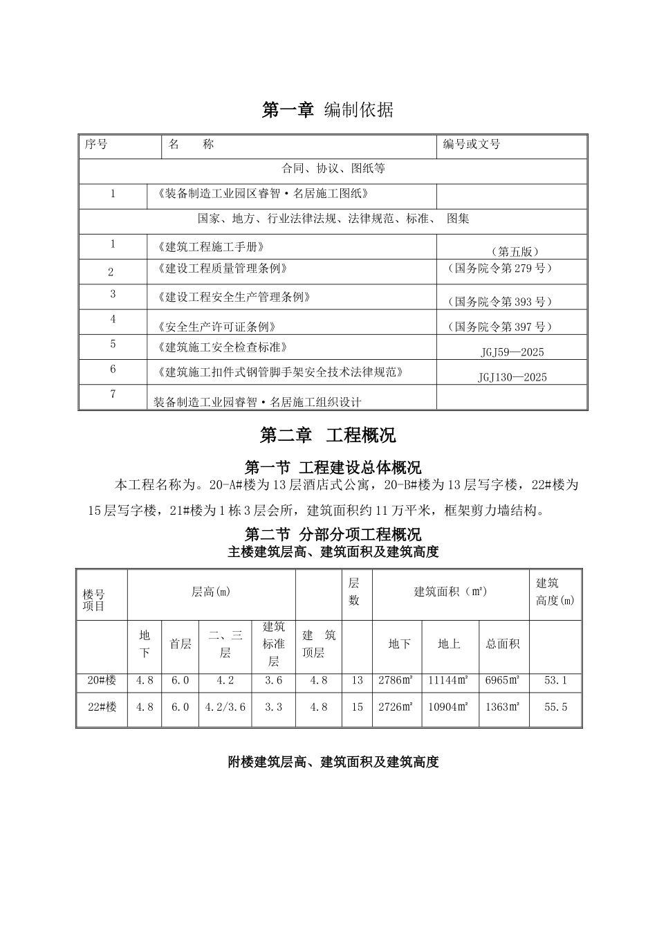 住宅楼工程落地式脚手架工程施工方案_第3页