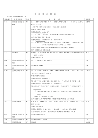 住宅楼建筑装饰工程预算书实例