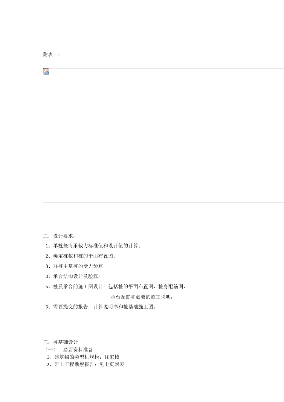 住宅楼桩基础设计计算书_第2页