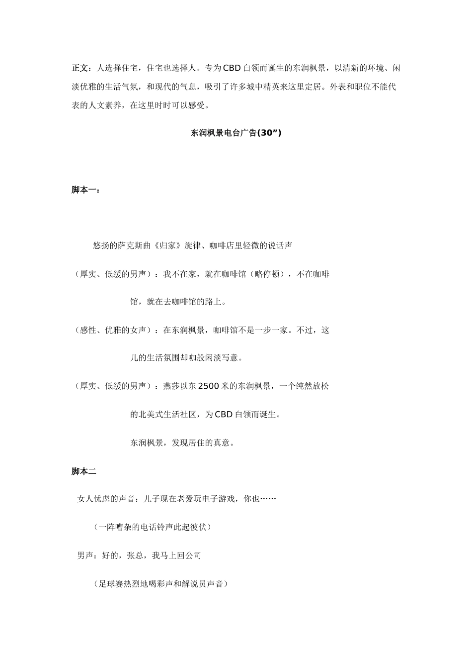 住宅楼项目营销策划文案_第3页