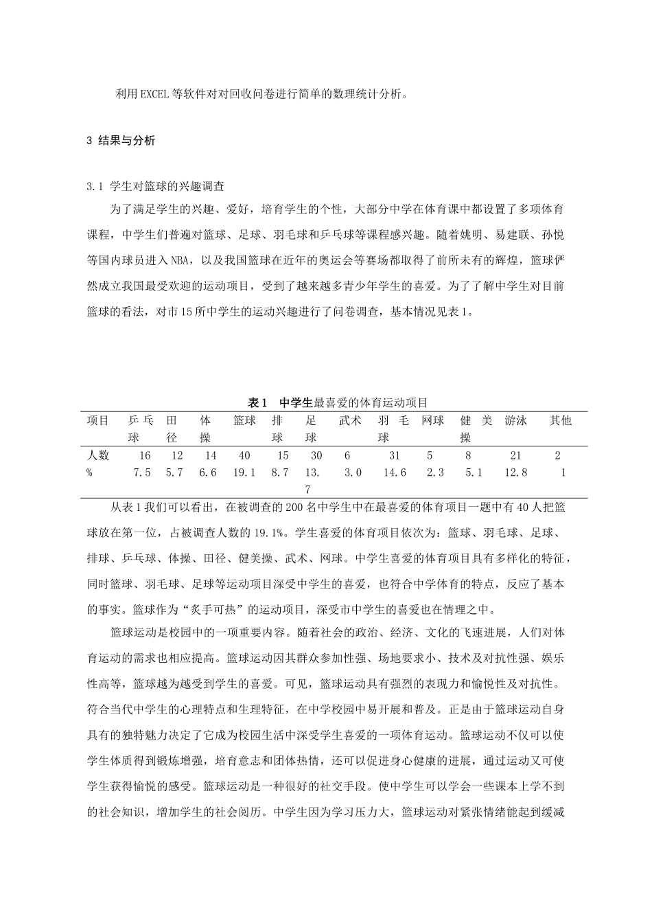 体育与健康论文市中学生篮球现状的调查与分析_第2页