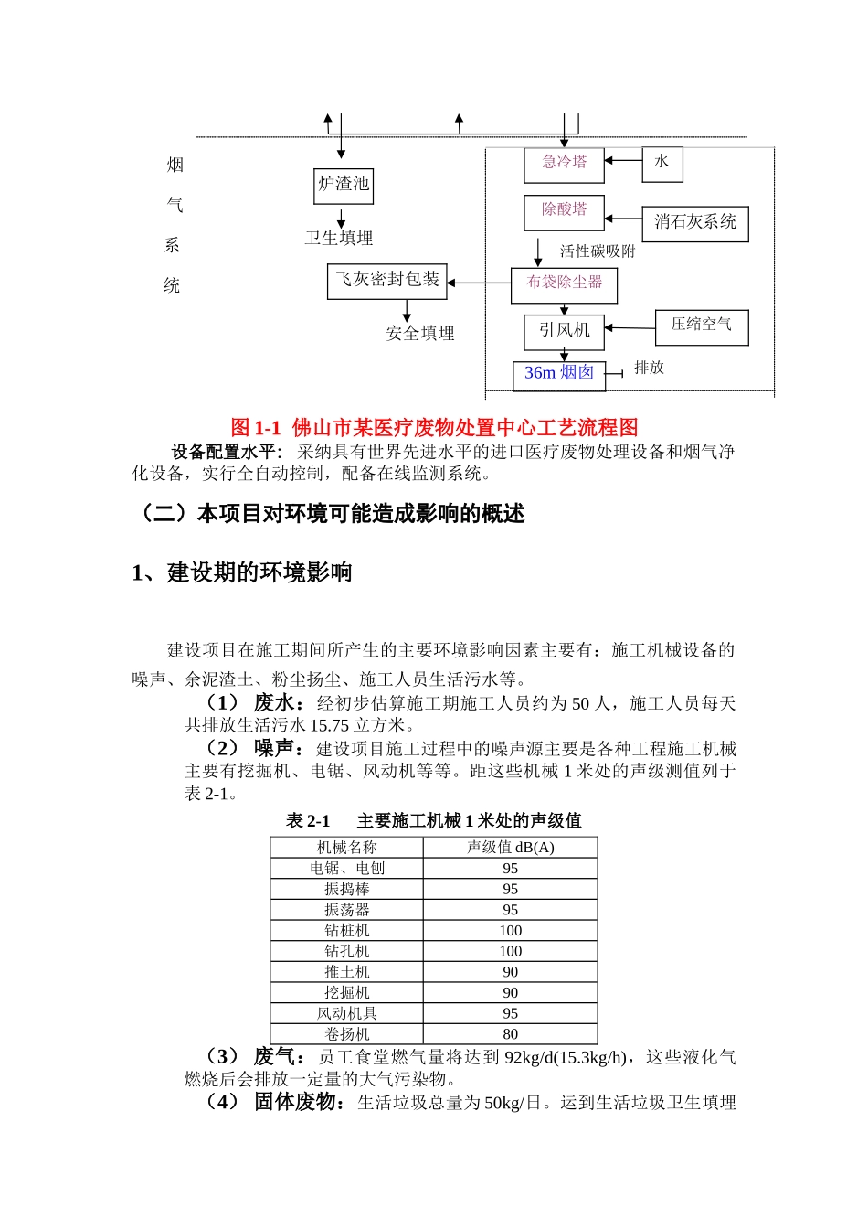 佛山市某医疗废物处置中心环境影响报告书_第3页
