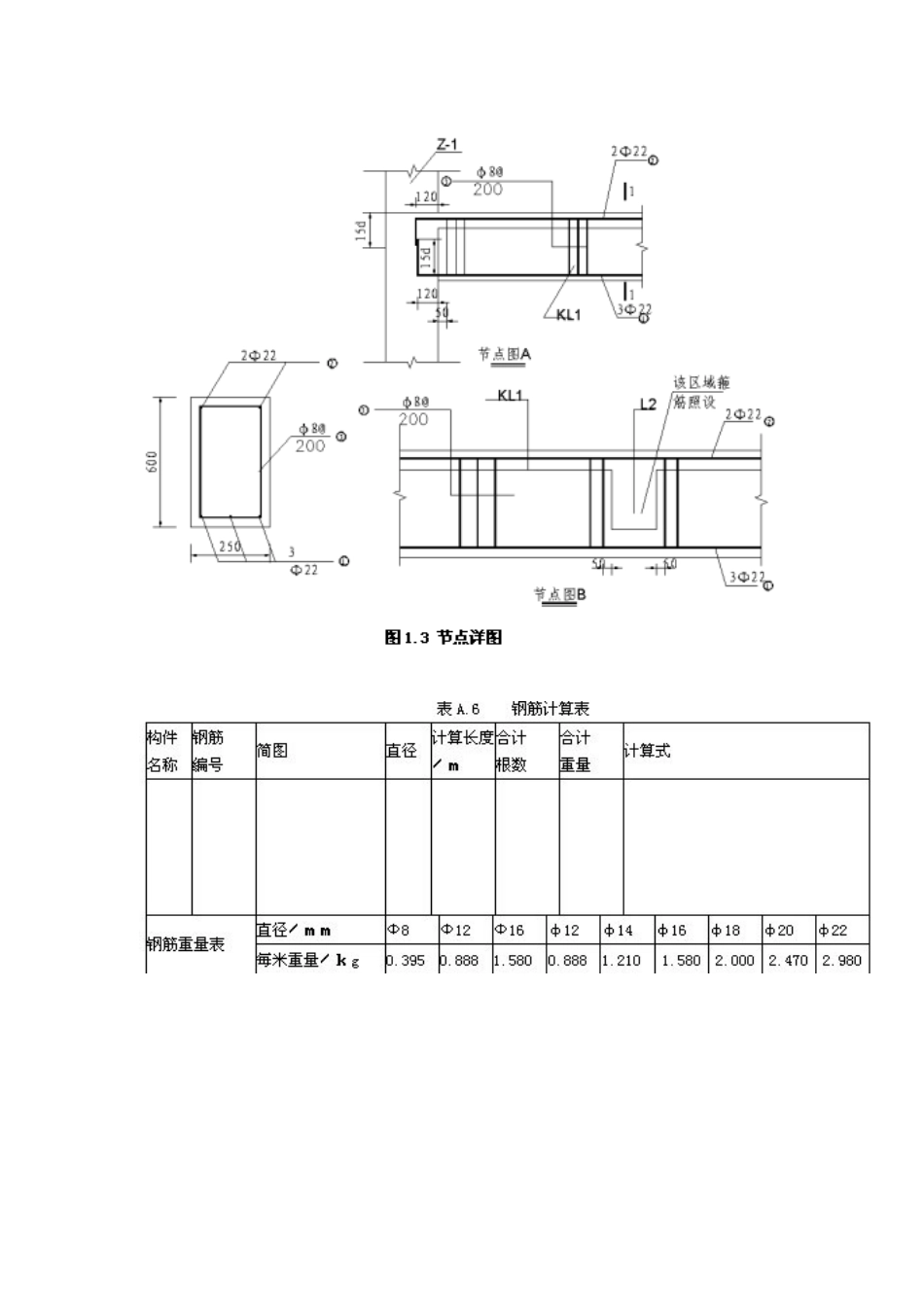 全国造价员考试钢筋计算试题讲解_第2页