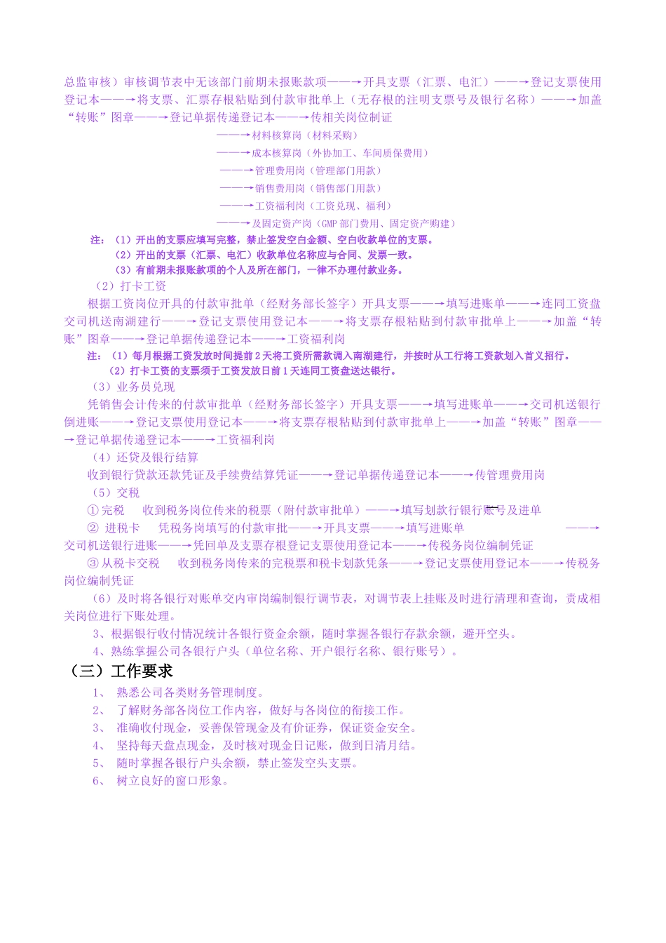 全套公司财务流程详细完整版前篇_第3页