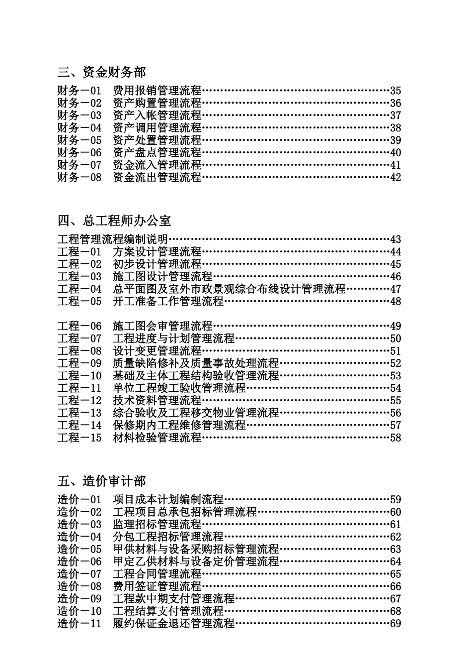 全套房地产集团各部门业务流程指导_第2页