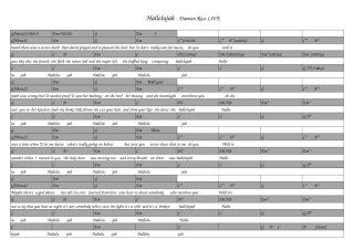 八列横版英文歌