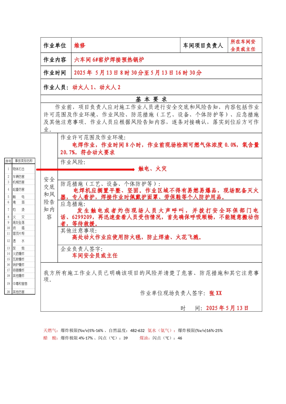 八大作业票填写规范_第2页