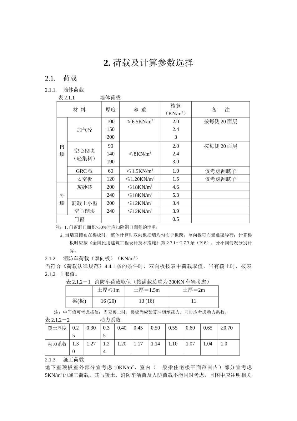 公司住宅建筑结构统一技术措施_第3页
