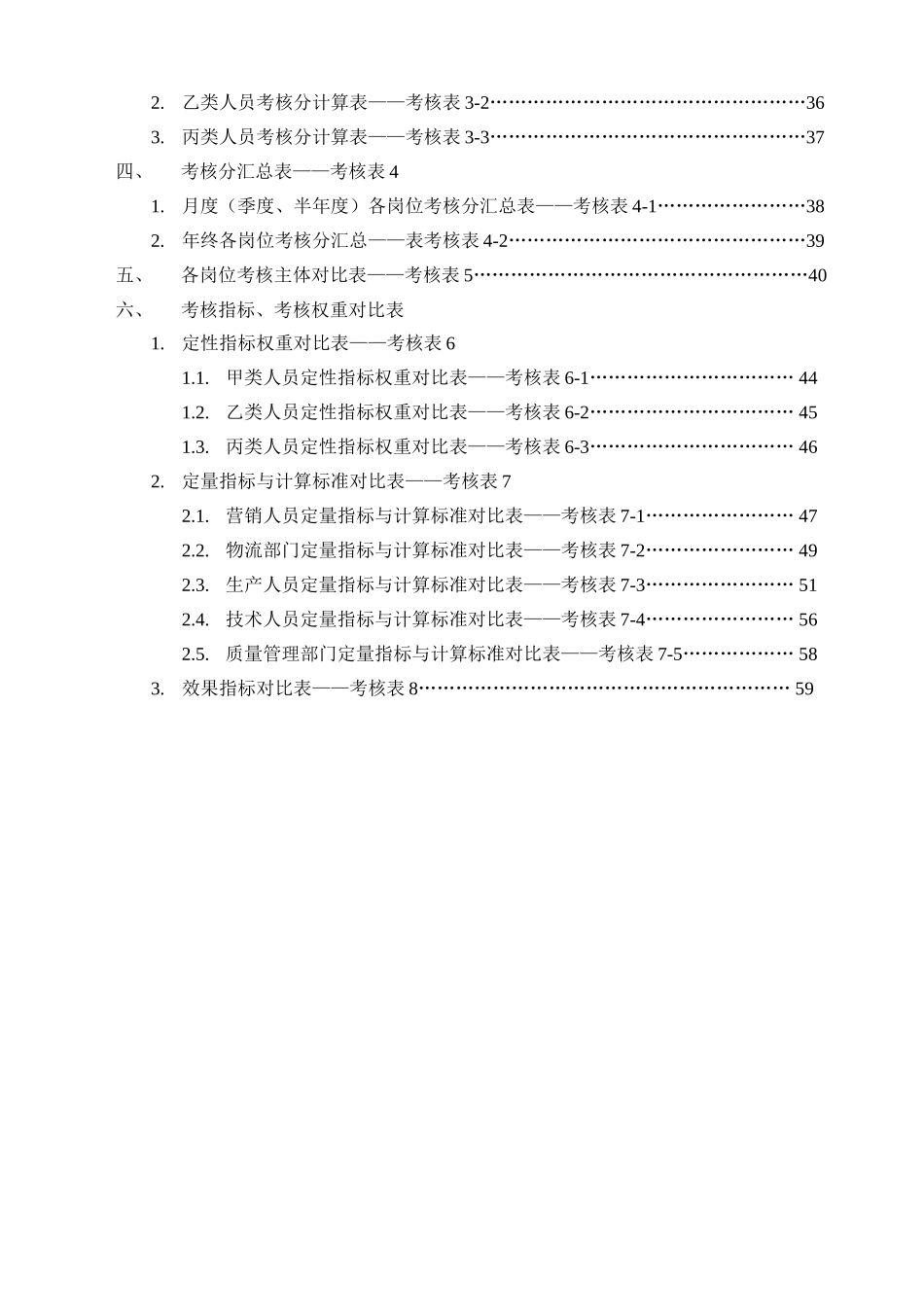 公司绩效考核全套流程表格》_第2页