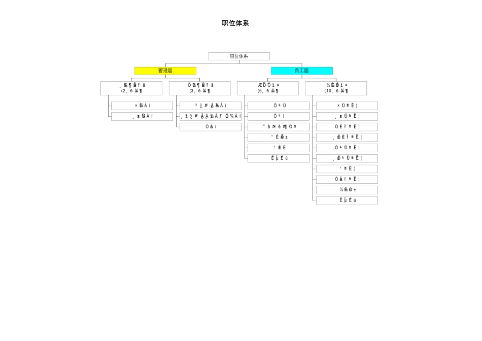 公司职位体系、职位等级架构_第2页
