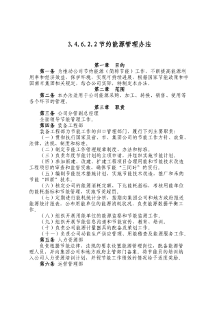 公司节约能源管理办法2025