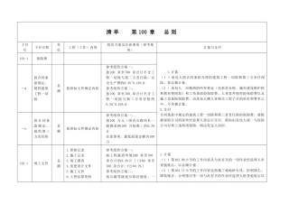 公路工程工程量清单第100章解析及计量支付