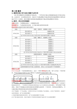 六西格玛系列之统计学-第3章-概率