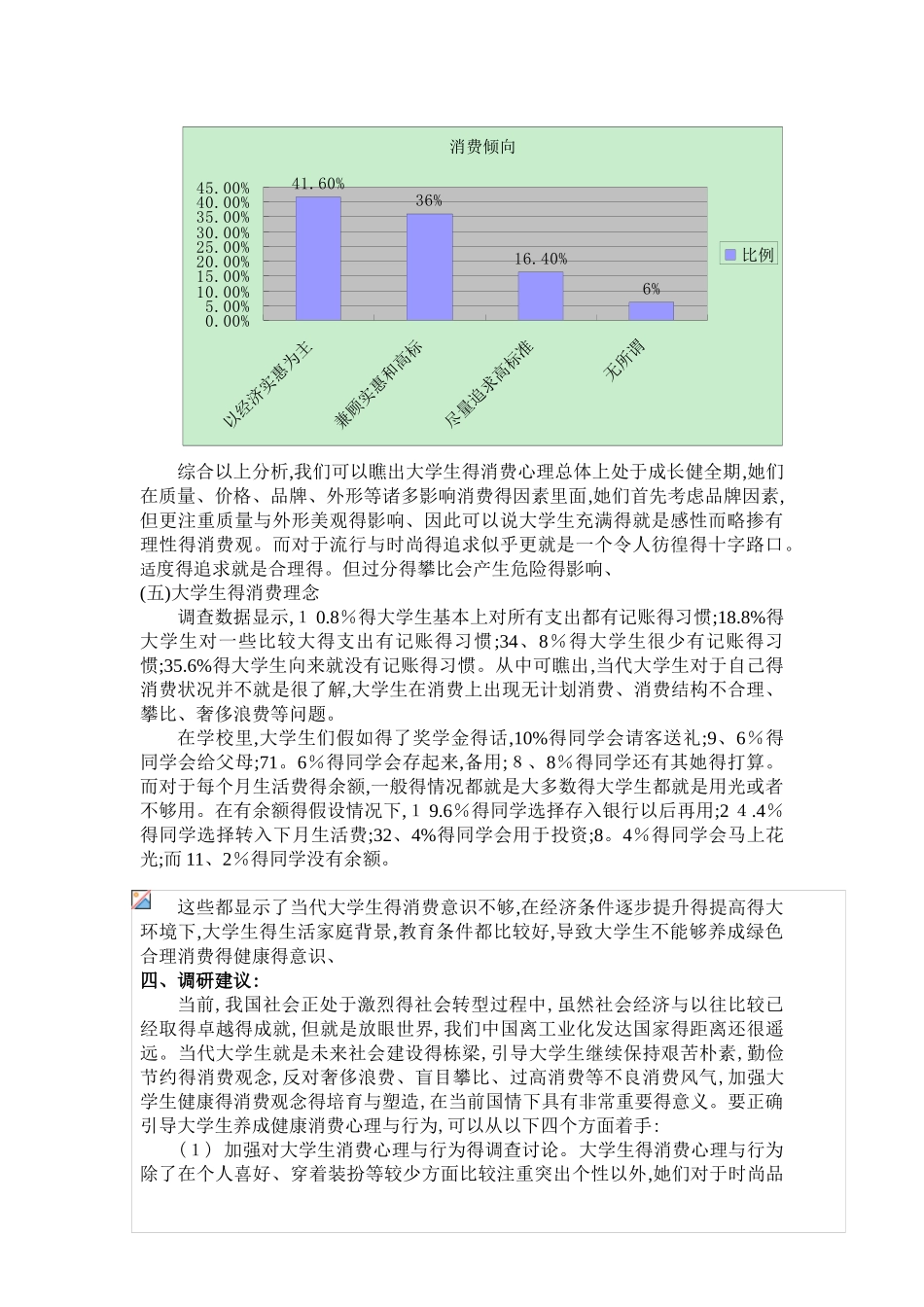 关于大学生消费需求的调查报告_第3页