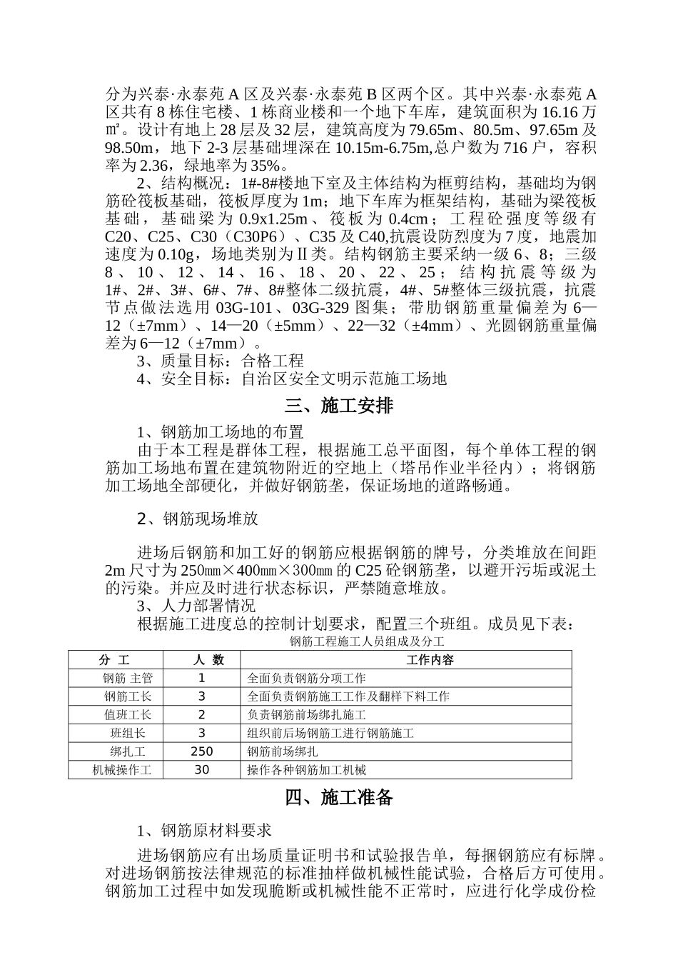 兴泰永泰苑A区钢筋方案1_第2页