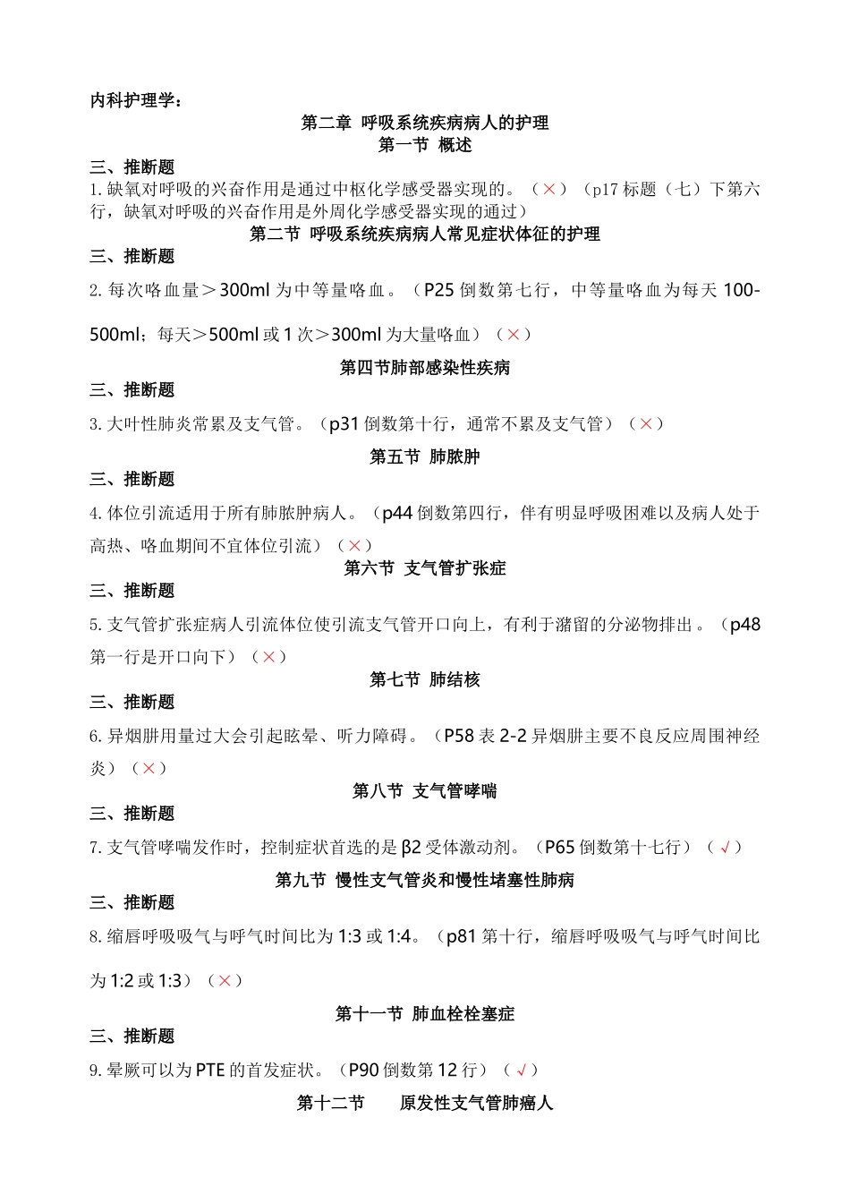 内科护理判断题_第1页
