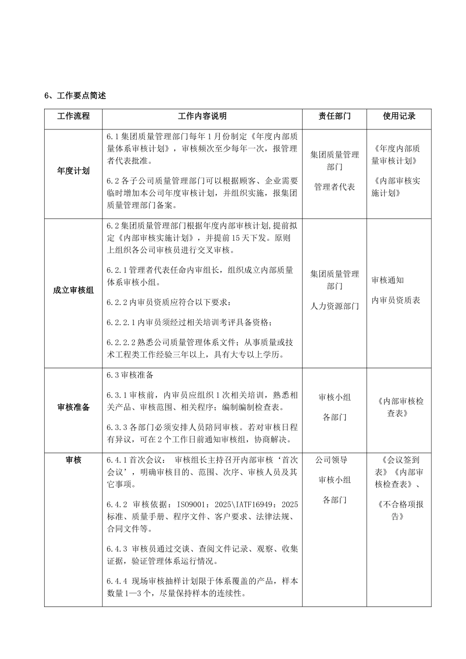 内部体系审核管理程序_第2页