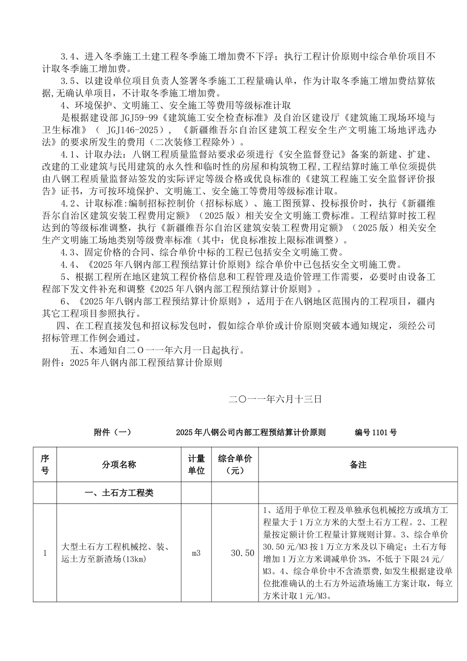 内部工程预结算计价原则_第3页