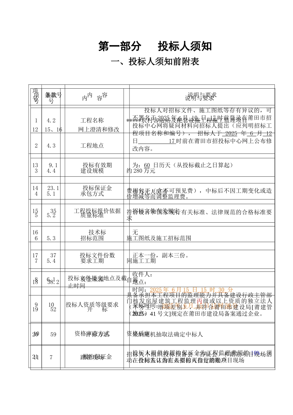 农村客运站及配套设施工程施工监理项目招标文件_第3页