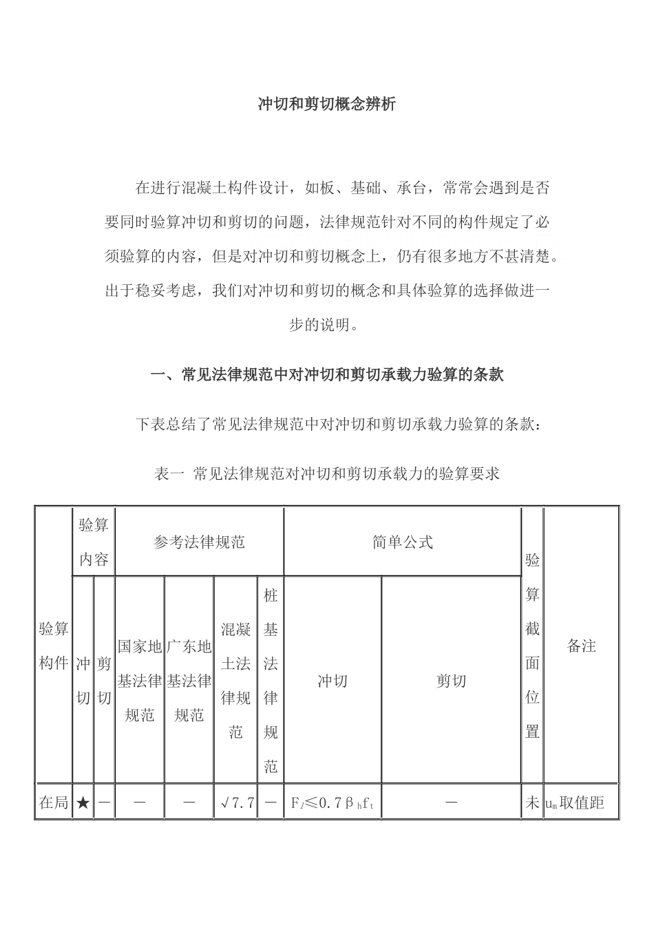 冲切和剪切概念辨析_第1页
