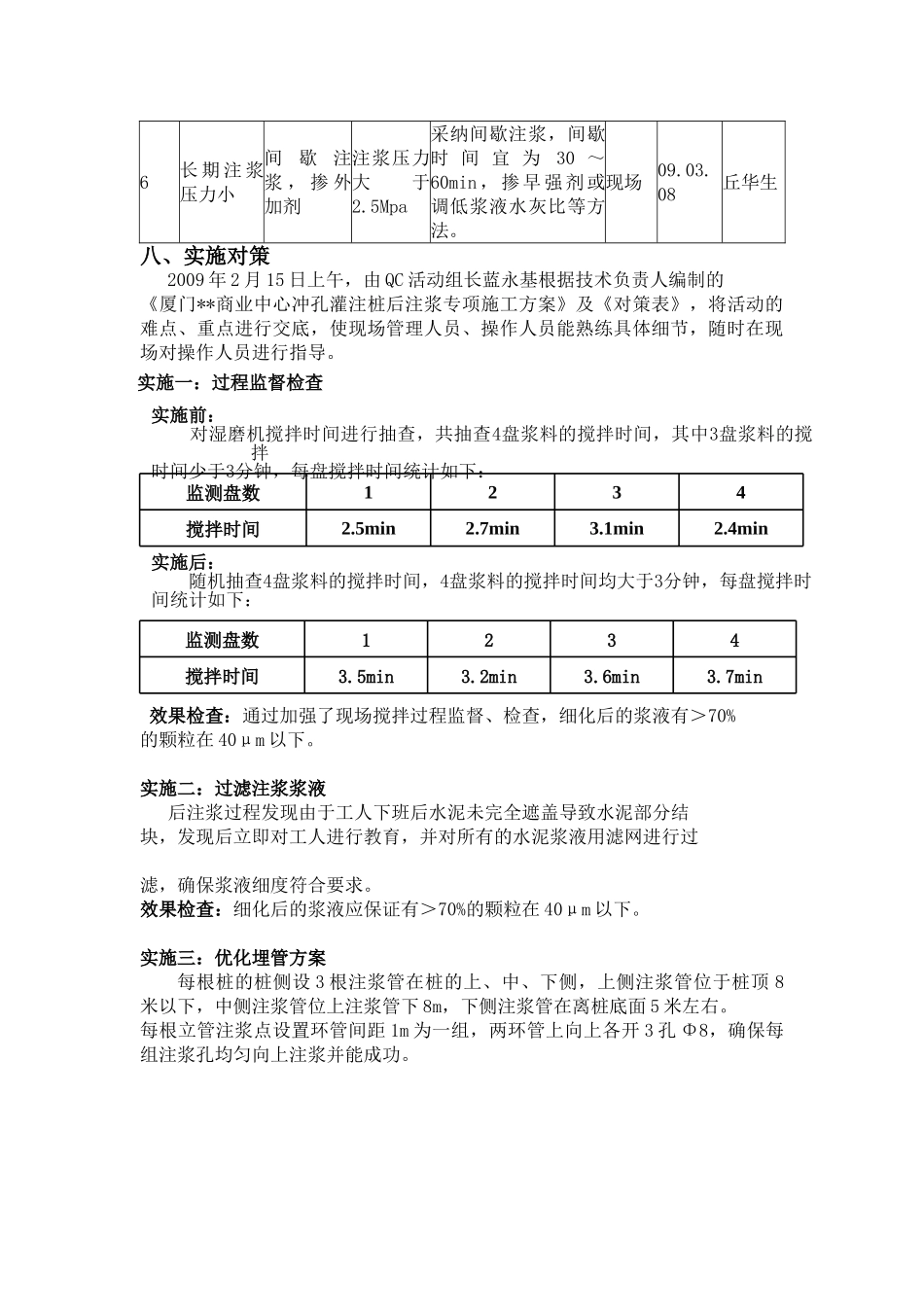 冲孔灌注桩后注浆质量控制措施_第3页
