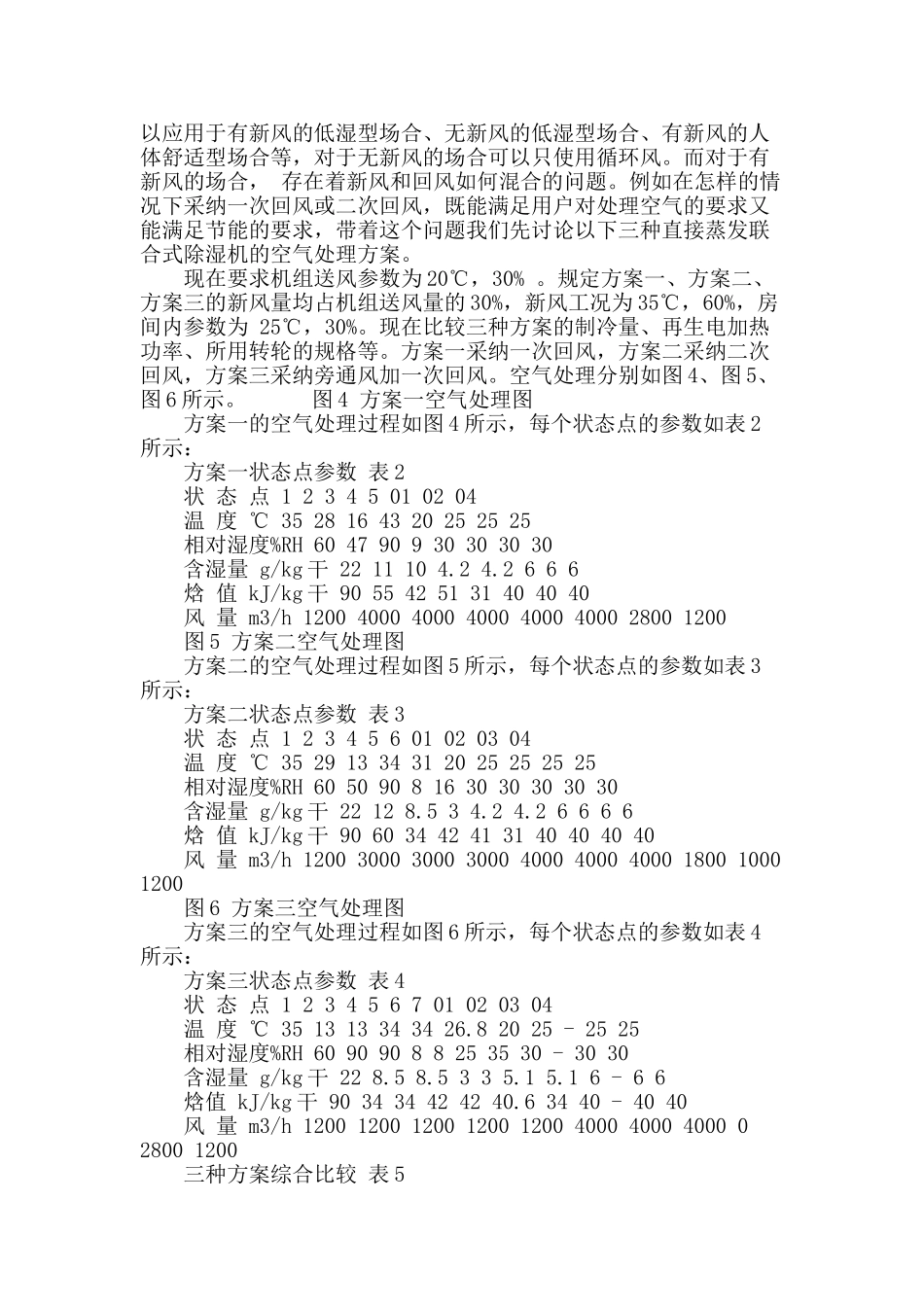 冷冻―转轮联合式除湿机的研究与应用_第3页