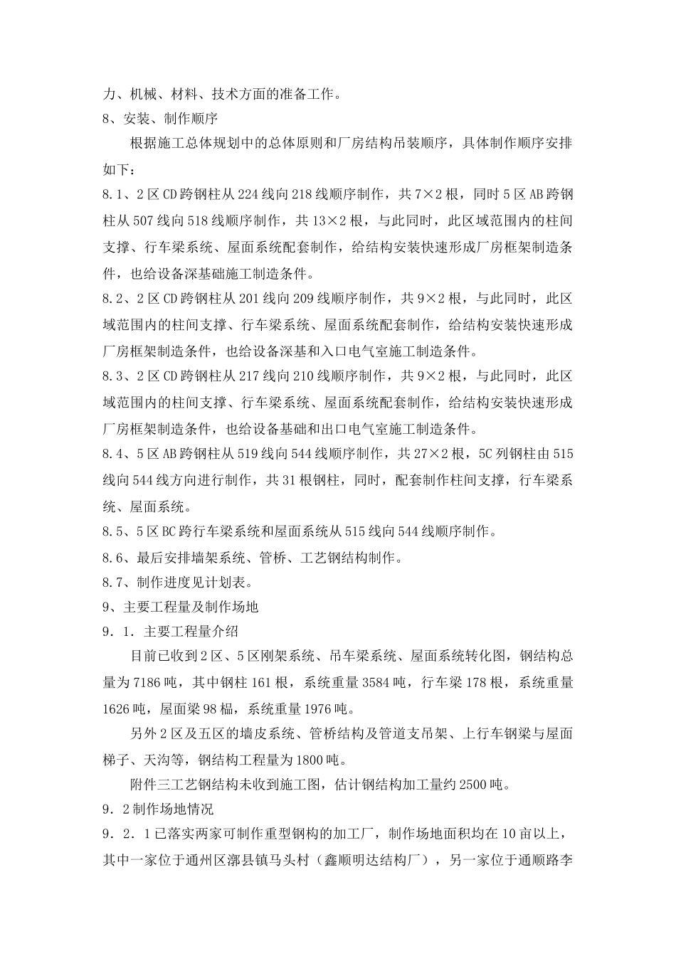 冷轧带钢工程连退及成品库钢结构制作方案-secret_第2页